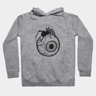 Spider on an Eyeball Hoodie